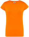 Goedkope Dames T-shirt JHK Regular Comfort Oranje